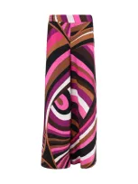 Pucci Pants In Fuxia/marrone