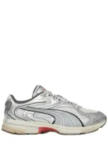 Puma Extos Sneaker In Warm White-cast Iron