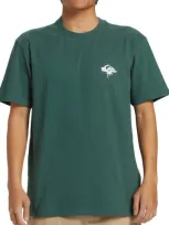 Quiksilver Thorn Logo Organic Cotton Graphic T-shirt In Forest