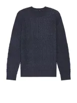 Rails Biarritz Sweater In Multi Weave Indigo