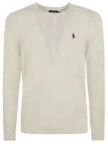 Ralph Lauren Cable Knit Jumper Cream