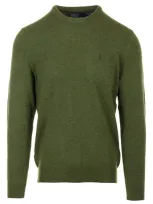 Ralph Lauren Green Wool Sweater