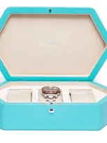 Rapport London Portobello Three Watch Box In White