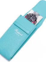 Rapport London Portobello Watch Pouch In Turquoise