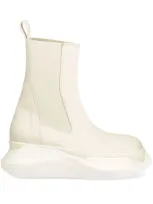 Rick Owens Drkshdw Beatle Ankle Boots In Neutrals