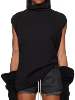 Rick Owens Drkshdw Black Edfu Tank Top In 09 Black