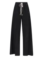 Rick Owens Drkshdw Trousers In Black