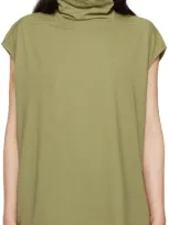 Rick Owens Drkshdw Green Porterville Edfu T Top In 85 Sage