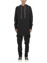 Rick Owens Drkshdw Hoodie In Black