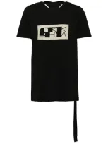 Rick Owens Drkshdw Level T-shirt In 黑色