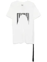 Rick Owens Drkshdw Level T-shirt In White