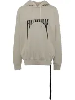 Rick Owens Drkshdw Oversized Hoodie In Neutrals