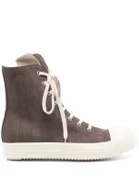 Rick Owens Drkshdw Porterville Sneakers In Brown