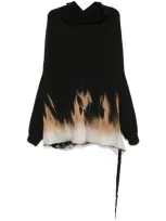 Rick Owens Drkshdw Shroud Sweatshiirt In Black