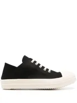 Rick Owens Drkshdw Slip On Sneakers In Black