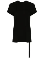 Rick Owens Drkshdw Small Level T-shirt In Black