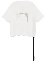 Rick Owens Drkshdw Walrus T-shirt In White