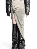 Rick Owens Drkshdw Woman Blue Skirts