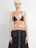 Rick Owens Drkshdw Woman Pink Tops