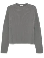 Rier Virgin Wool Sweater In Grey