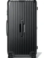 Rimowa Essential Trunk Plus 32-inch Wheeled Suitcase In Black