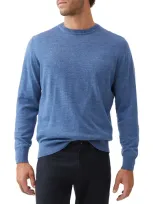 Rodd & Gunn Ferndale Crewneck Sweater In Ocean