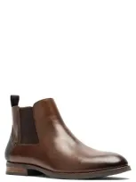 Rodd & Gunn - Lyttleton Teak Brown Leather Chelsea Boot 009032-02