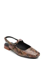 Sanctuary Everly Slingback Mary Jane In Brown/ Black