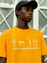 Space Available Circular Industries T-shirt In Orange