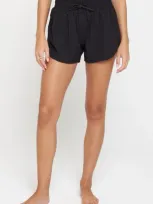 Spiritual Gangster Koa Woven Active Shorts In Black