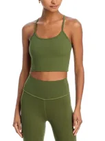 Splits59 Airweight Crop Top In Olive