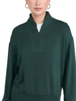 Splits59 Birdie Fleece 1/2 Zip Military