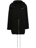 Sport B. By Agnès B. Logo-embroidered Jacket In Black