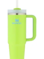 Stanley The Quencher H2.0 Flowstate™ 30-ounce Tumbler In Bright Lime