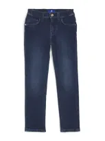 Stefano Ricci Kids' Straight Jeans In Blue