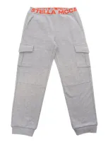 Stella Mccartney Kids' Knit Gray Joggers