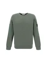 Stone Island Sweatshirt In Green