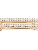 Tasha 2-pack Cubic Zirconia Barrettes In Gold