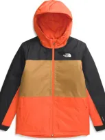 The North Face Kids' Freedom Insulated Waterproof Hooded Jacket In Tnf Orange