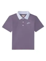 The Sunday Collective Kids' Play Polo In Purple