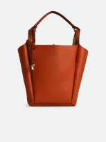 Tod's Orange Leather Bag