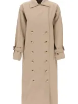 Totême Trench In Beige