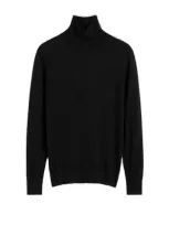 Totême Toteme High Neck Sweater In Black