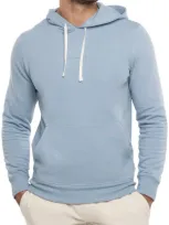 Travismathew Cloud 2.0 Stretch Modal & Cotton Hoodie In Ash Blue