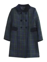 Trotters Kids' Classic Coat In Navy