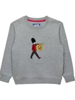 Trotters Kids' Guardsman Sweatshirt In Grey