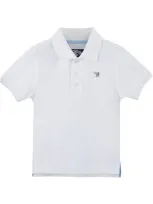 Trotters Kids' Harry Polo Shirt In White