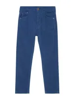 Trotters Kids' Stretch-cotton Jake Jeans In Blue