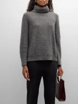 Tse Cashmere Cashmere Turtleneck Sweater In Dark Grey