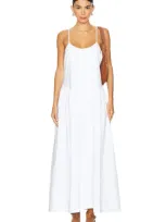 Tularosa Amy Midi Dress In White